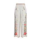 FARM RIO Multicolor Linen Casual Pants