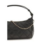 Tory Burch Black Lamb Ovis Aries Aries Clutch Bag