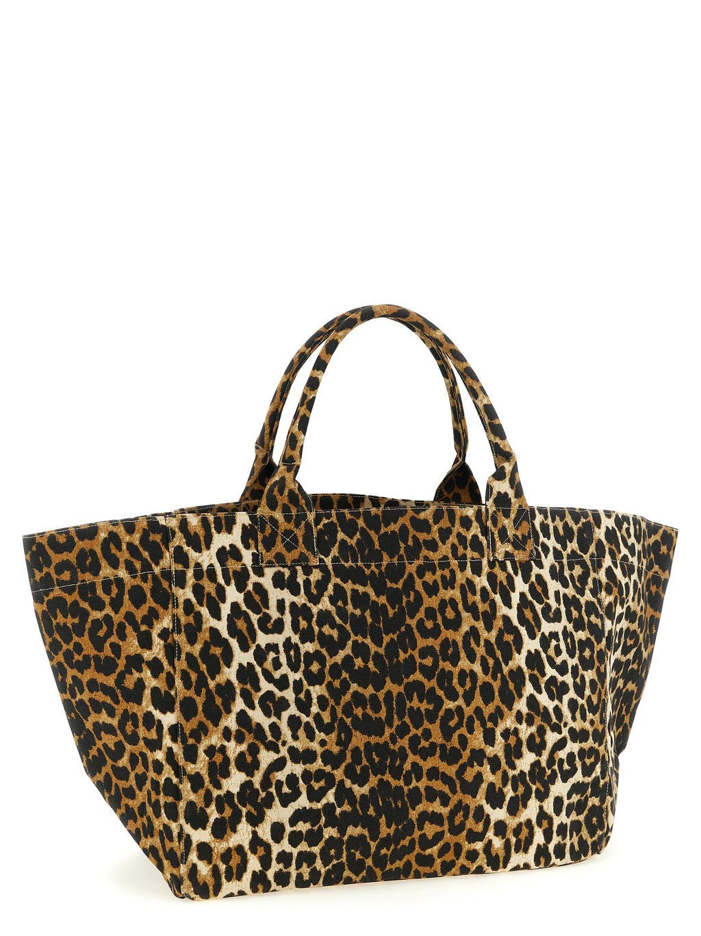 Brown Recycled Cotton Tote Bag