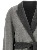 Alberta Ferretti Gray Wool Cardigan