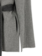 Alberta Ferretti Gray Wool Cardigan