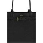 Black Calf Leather Bos Taurus Shoulder Bag