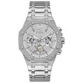 Gray Stainless Steel Dress Watch