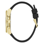 Black Synthetic Dress Watch