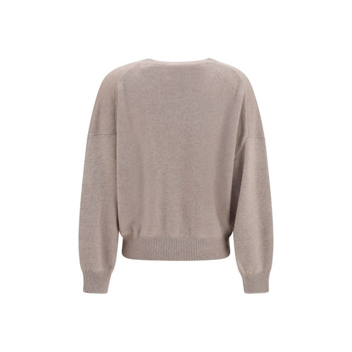 Beige Cashmere Sweater