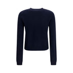 Blue Cashmere Cardigan