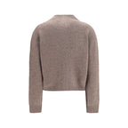 Beige Cashmere Cardigan