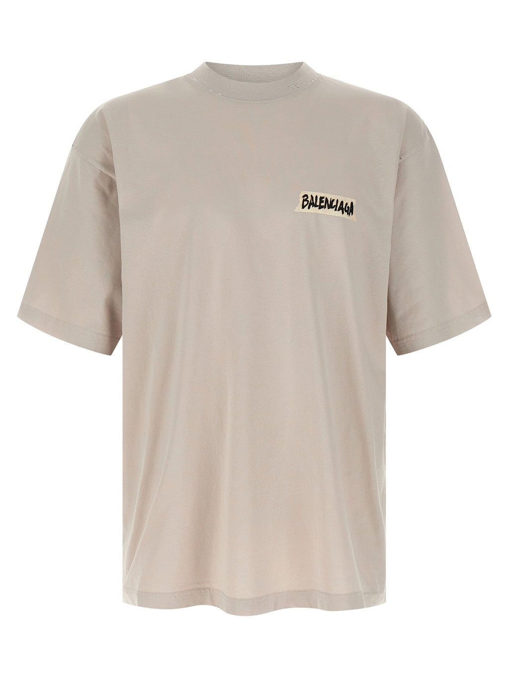 Gray Cotton T-Shirt