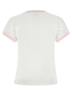 Ganni White Organic Cotton T-Shirt