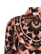 Emilio Pucci Multicolor Silk Blouse