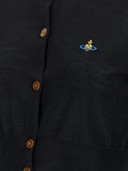Vivienne Westwood Black Cotton Cardigan