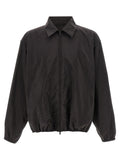 SSSTEIN Brown Silk Shell Jacket