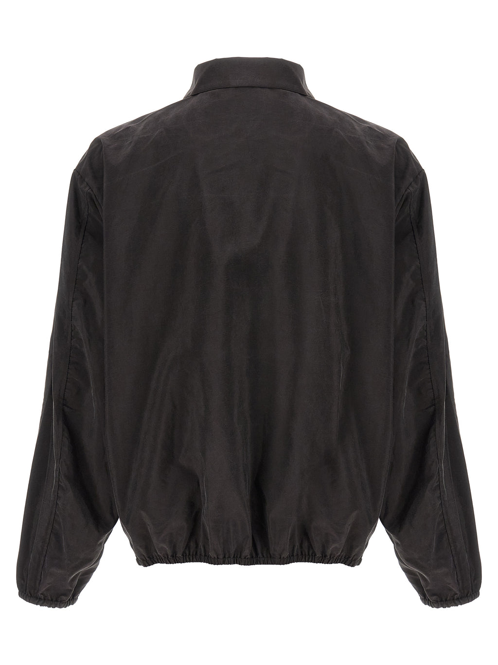 SSSTEIN Brown Silk Shell Jacket