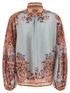 Zimmermann Multicolor Silk Blouse