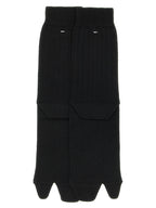 Maison Margiela Black Wool Socks