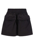 Diesel Black Polyamide Long Skirt