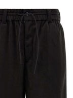 Y-3 Black Recycled Polyester Joggers (Workout Pants)