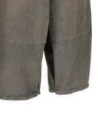 Haikure Blue Cotton Relaxed Fit Jeans