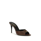 Brown Calf Leather Bos Taurus High Heel Pumps