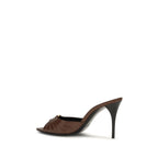 Brown Calf Leather Bos Taurus High Heel Pumps