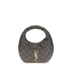 Saint Laurent Gray Lamb Ovis Aries Aries Handbag