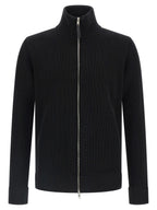 Black Cotton Cardigan