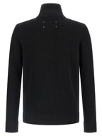 Black Cotton Cardigan