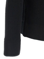 Black Cotton Cardigan