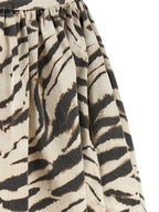 Multicolor Organic Cotton Short Dress