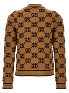 Gucci Beige Wool Cardigan