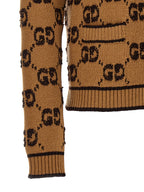 Gucci Beige Wool Cardigan