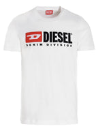 Diesel White Cotton T-Shirt