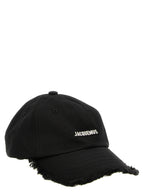 Jacquemus Black Cotton Cap (Baseball Hat)