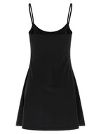 Diesel Black Cotton Short Dress