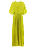 Twinset Bicolor Polyester Long Dress