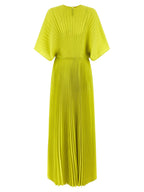 Twinset Bicolor Polyester Long Dress