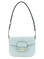 Gucci Blue Calfskin Shoulder Bag