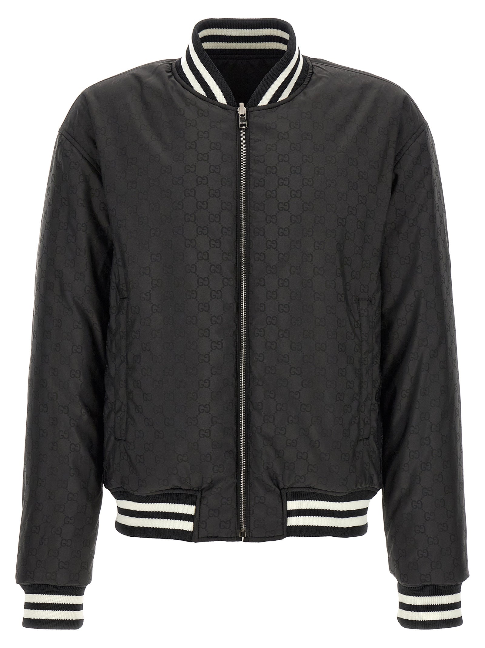 Bicolor Polyester Bomber