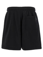 Palm Angels Black Cotton Bermuda Shorts