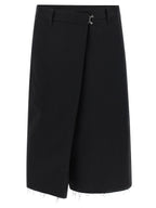 Maison Margiela Black Cotton Bermuda Shorts