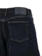 Haikure Blue Cotton Bermuda Shorts