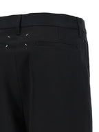 Maison Margiela Black Cotton Bermuda Shorts