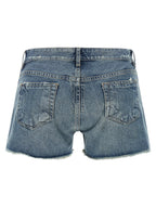 DRKSHDW Blue Cotton Bermuda Shorts
