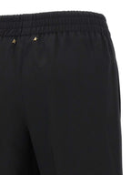 Golden Goose Black Virgin Wool Casual Pants