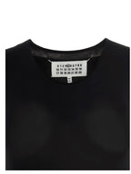 Maison Margiela Black Polyamide Bodysuit