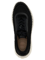 Chloé Bicolor Polyester Athletic Sneakers