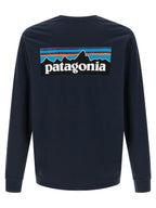 PATAGONIA Blue Cotton T-Shirt