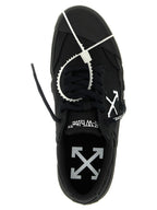 Off-White Bicolor Cotton Low Top Sneakers
