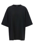 Haikure Black Cotton T-Shirt