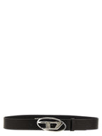 Diesel Black Other Fibres Regular Belt